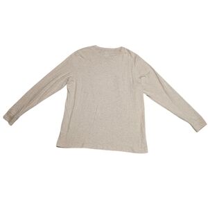 George Men’s Long Sleeve T-Shirt – XL, Beige Heather